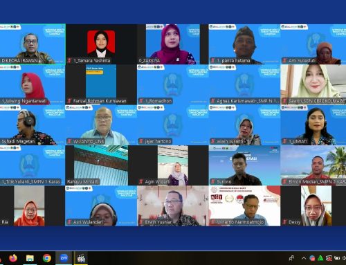 Pendekatan Pembelajaran Mendalam pada forum Musyawarah Guru Mata Pelajaran (MGMP) mata pelajaran Pendidikan  Pancasila jenjang SMP Kabupaten Magetan.