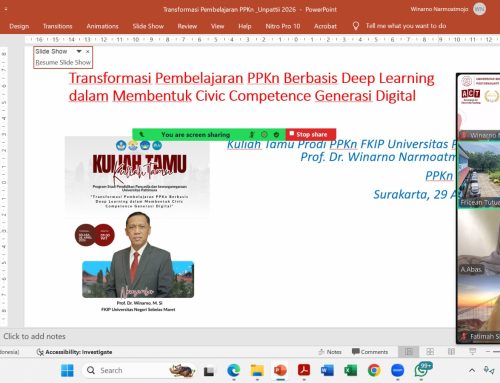 Pembelajaran Pancasila berbasis Deep Learning