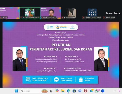 Pelatihan penulisan artikel jurnal dan koran